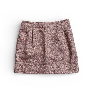J. Crew Jacquard Mini Skirt